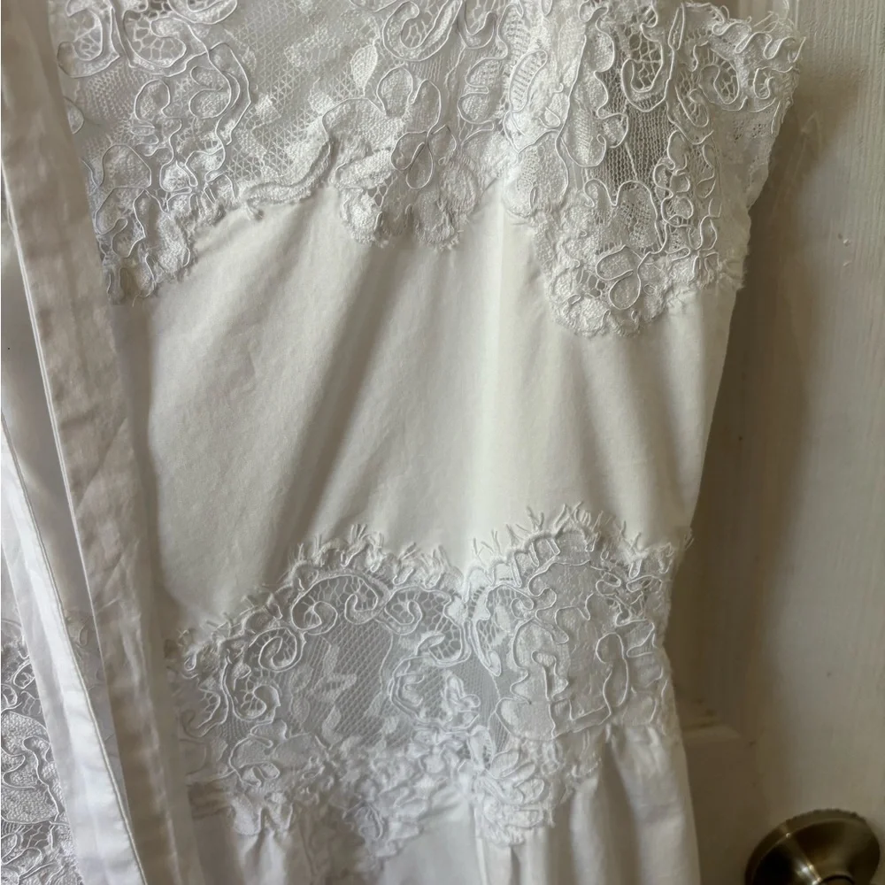 J. Crew White Lace Midi Dress - Picture 6 of 16